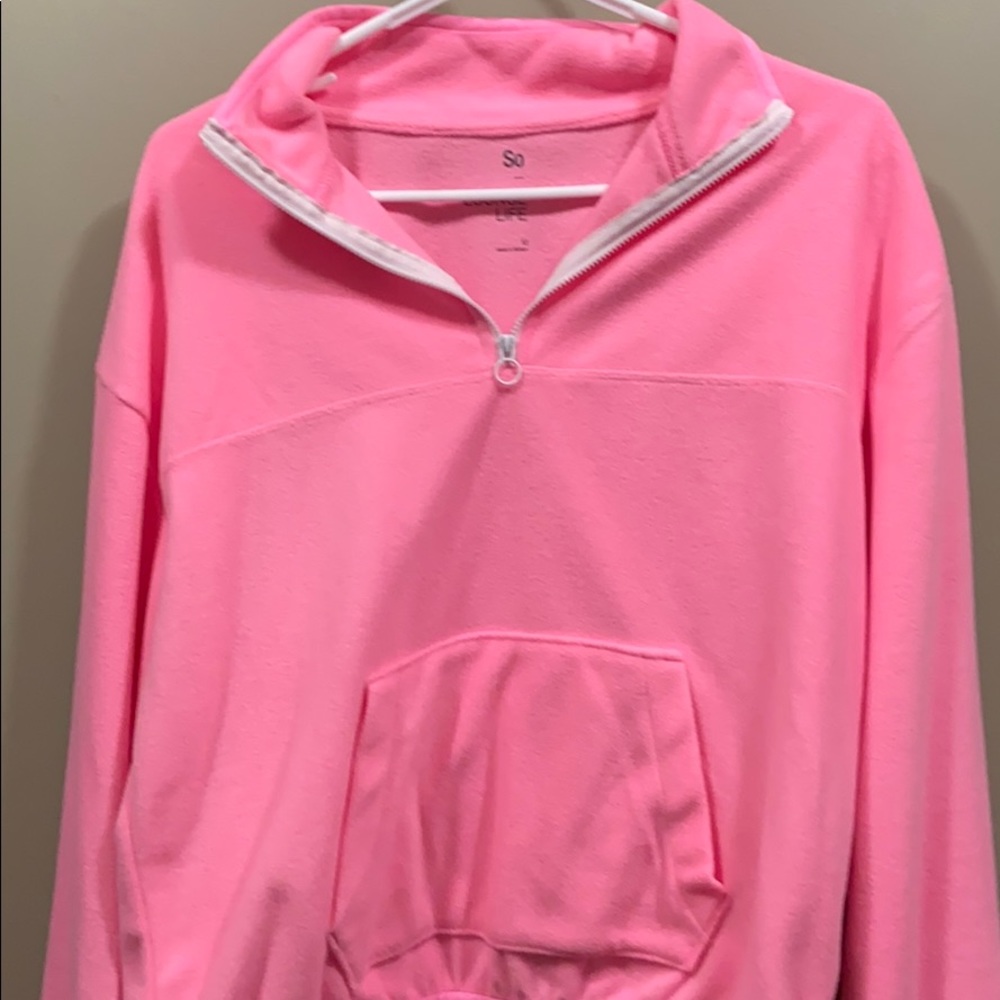 Fleece sweatshirt
